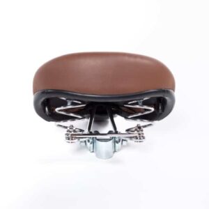 מושב קפיצים מהודר חום