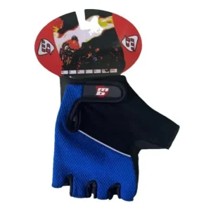כפפות רכיבה קצרות לילדים MB כחול
