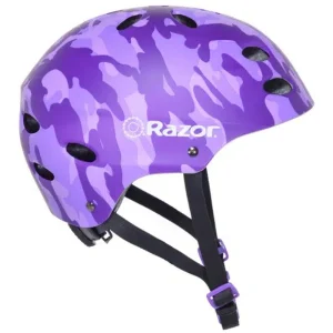 קסדה לילדים RAZOR V17 הסוואה סגול
