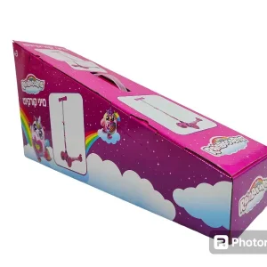 מיני קורקינט 3 גלגלים ריינבוקורן