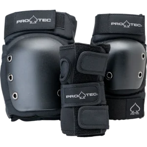 סט מגינים 3 חלקים לבוגרים של PRO-TEC שחור