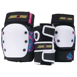 סט מגינים לבוגרים PRO-TEC ADULT STREET GEAR 3-PACK PAD SET – SANTA CRUZ SIGNATURE EDITION