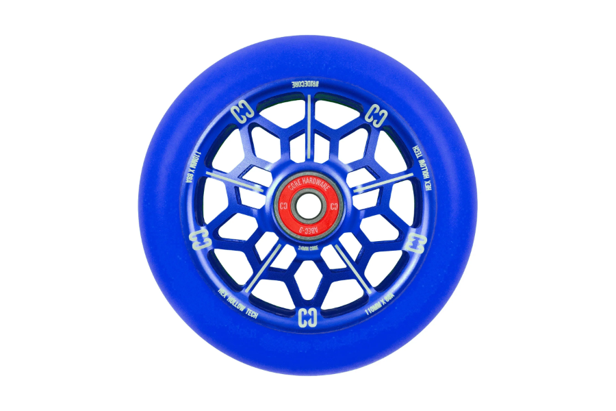 גלגל ליבת מתכת לקורקינט פעלולים CORE Hex Hollow 110mm – תמונה 3