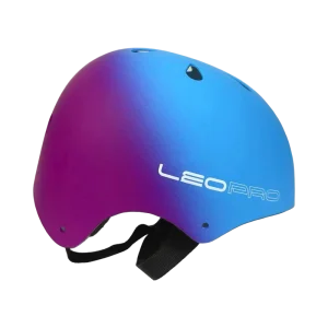 קסדה עגולה ניאו כרום LEO PRO