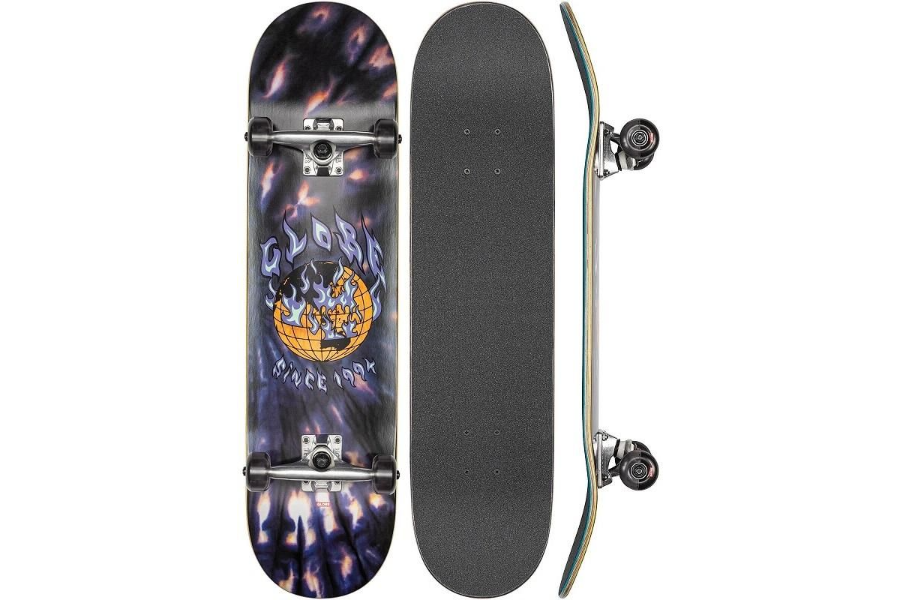 סקייטבורד GLOBE G1 Ablaze Black Dye 8.00