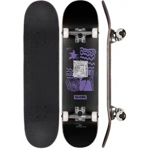 סקייטבורד GLOBE G1 Fairweather Black/Purple 7.75