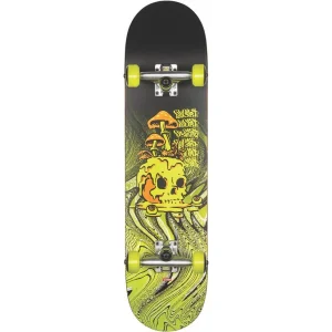 סקייטבורד GLOBE G1 Nature Walk Black Toxic Yellow 8.125