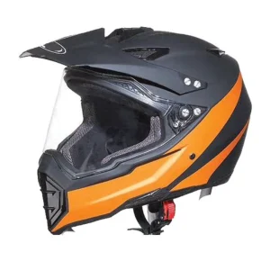 קסדה מלאה עם משקף מובנה CONNECT – FULL FACE ORANGE FLARE