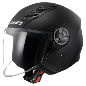 קסדת אופן פייס LS2 AIRFLOW II BLACK GREY