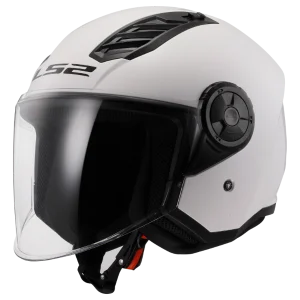 קסדת אופן פייס LS2 AIRFLOW II GLOSS WHITE