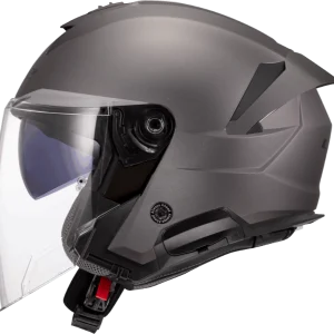 קסדת אופן פייס LS2 VERSO II MATT TITANIUM