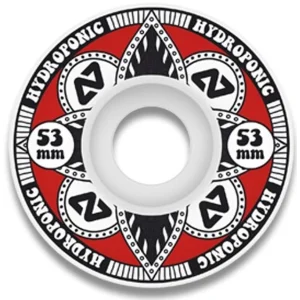 גלגלים לסקייטבורד Hydroponic LOTUS RED Skate Wheels 53mm 100A