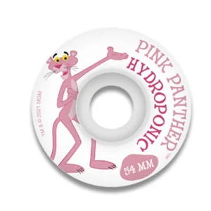 גלגלים לסקייטבורד Hydroponic The Pink Panther White Skate Wheels 54mm 100A