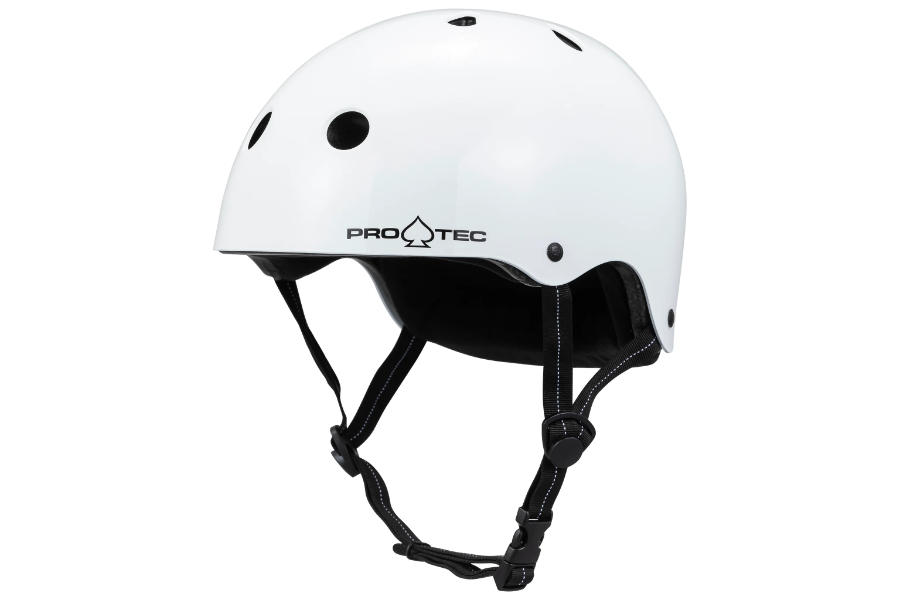 קסדת PRO TEC LOW PRO Certified Helmet - Gloss White