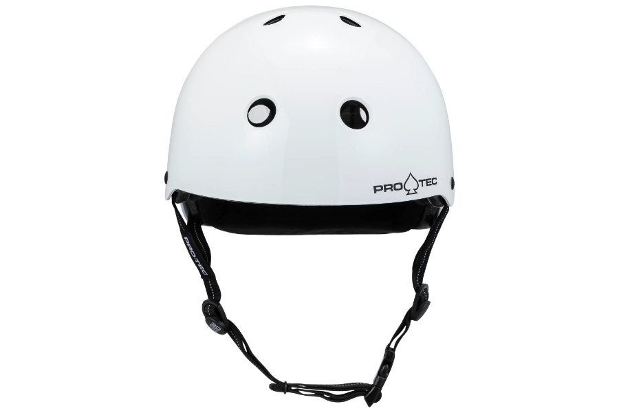 קסדת PRO TEC LOW PRO Certified Helmet - Gloss White – תמונה 3