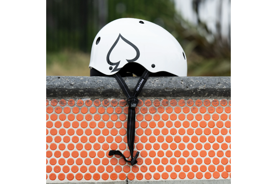 קסדת PRO TEC LOW PRO Certified Helmet - Gloss White – תמונה 9