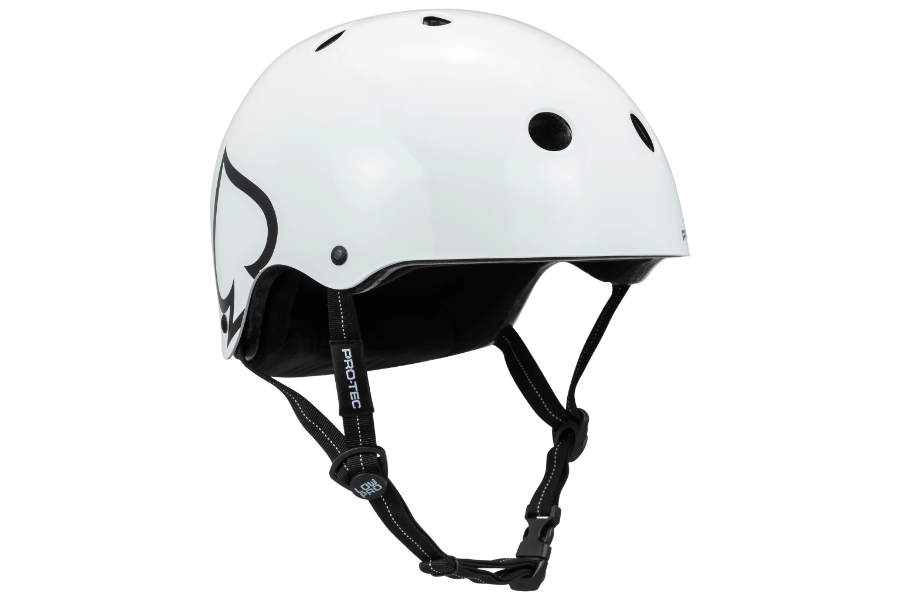 קסדת PRO TEC LOW PRO Certified Helmet - Gloss White – תמונה 5