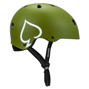קסדת PRO TEC LOW PRO Certified Helmet – Matte Army Green