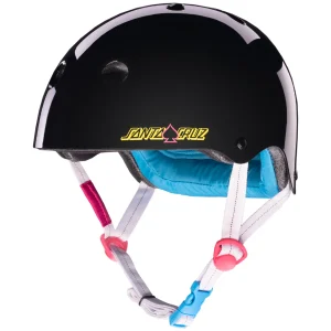 קסדת PRO TEC LOW PRO Certified Helmet – SANTA CRUZ SIGNATURE EDITION – GLOSS BLACK