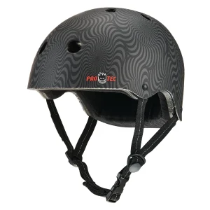 קסדת PRO TEC LOW PRO Certified Helmet – SPITFIRE SIGNATURE EDITION – BLACK SWIRL