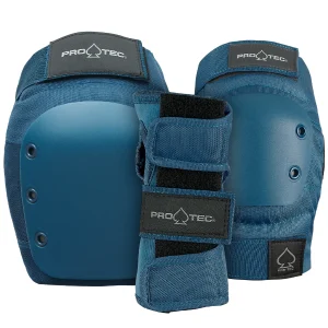 סט מגינים PRO-TEC STREET GEAR 3-PACK PAD SET – BLUE