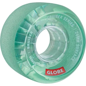 גלגלים לסקייטבורד Globe Bruiser Cruiser Wheels Clear Aqua 55mm/83A