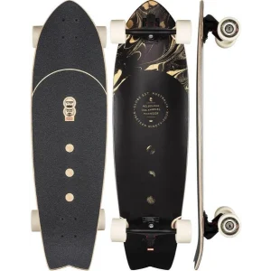 סקייטבורד מדמה גלישה GLOBE 33 Chromantic OnShore/Lay Day Surfskate