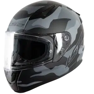 קסדת LS2 RAPID II ARMY GREY