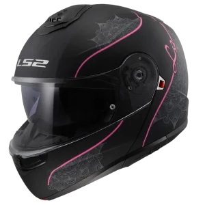 קסדת LS2 STROBE II LUX PINK