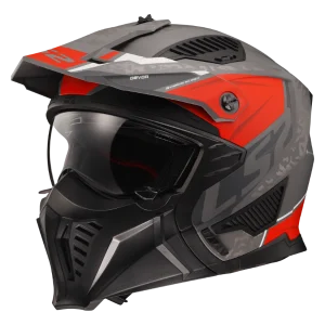 קסדת LS2 DRIFTER DEVOR RED