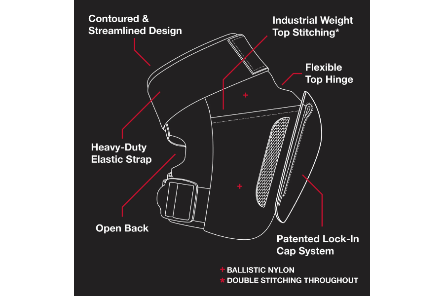 מגני ברכיים PRO-TEC Vert Knee Pads – תמונה 7