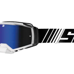 משקפי אבק / גוגלס מקצועיים לשטח/למוטוקרוס SHOT CORE STRIPE BLUE GLOSSY