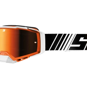 משקפי אבק / גוגלס מקצועיים לשטח/למוטוקרוס SHOT CORE STRIPE ORANGE GLOSSY