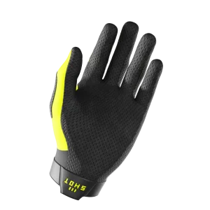 כפפות שטח/מוטוקרוס מקצועיות SHOT LITE PRO NEON YELLOW