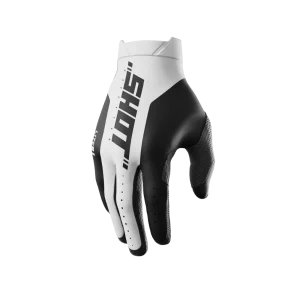 כפפות שטח/מוטוקרוס מקצועיות SHOT LITE PRO WHITE
