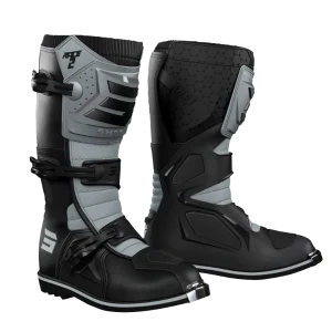 מגפי שטח / מוטוקרוס מקצועיים SHOT RACE 2 BLACK GREY