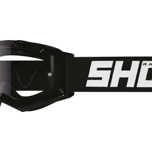 משקפי אבק מקצועיים לשטח/מוטוקרוס לילדים SHOT ROCKET KID 2.0 BLACK GLOSSY