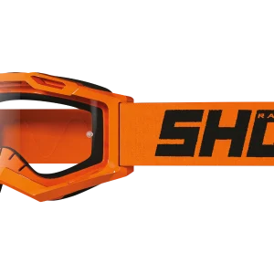 משקפי אבק מקצועיים לשטח/מוטוקרוס לילדים SHOT ROCKET KID 2.0 NEON ORANGE GLOSSY