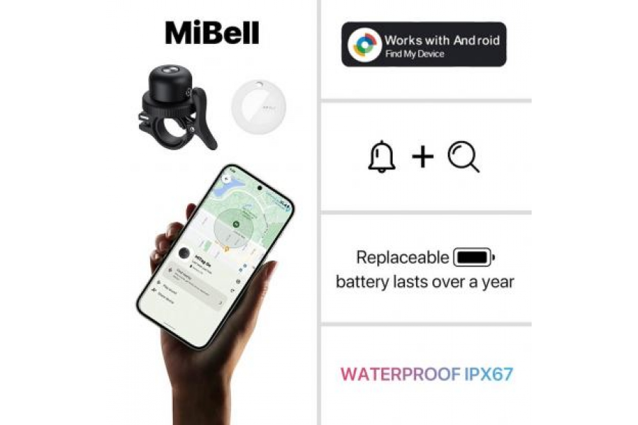 פעמון אופניים חכם MiLi MiBell עם GPS סמוי – תמונה 8