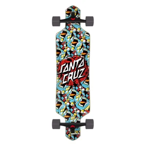 סקייטבורד קרוזר Santa Cruz Screaming Scratched Hand Drop Thru 9.0
